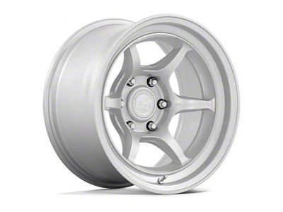 Black Rhino Shogun Hyper Silver 6-Lug Wheel; 17x8.5; -10mm Offset (99-06 Sierra 1500)