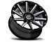 Black Rhino Typhoon Gloss Black Milled 6-Lug Wheel; 17x9.5; -18mm Offset (99-06 Sierra 1500)