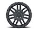 Black Rhino Arches Matte Black 6-Lug Wheel; 17x9.5; -18mm Offset (99-06 Silverado 1500)
