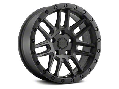 Black Rhino Arches Matte Black 6-Lug Wheel; 18x9.5; -18mm Offset (99-06 Silverado 1500)