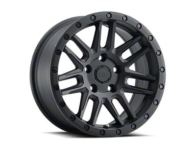 Black Rhino Arches Matte Black 6-Lug Wheel; 20x9.5; 12mm Offset (99-06 Silverado 1500)
