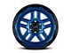 Black Rhino Barstow Dearborn Blue 6-Lug Wheel; 17x9.5; 12mm Offset (99-06 Silverado 1500)