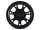 Black Rhino Etosha Matte Black 6-Lug Wheel; 17x8.5; -10mm Offset (99-06 Silverado 1500)