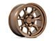 Black Rhino Etosha Matte Bronze 6-Lug Wheel; 17x8.5; -10mm Offset (99-06 Silverado 1500)