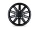 Black Rhino Excursion Matte Black 6-Lug Wheel; 17x7.5; 45mm Offset (99-06 Silverado 1500)