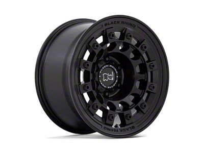 Black Rhino Fuji Matte Black 6-Lug Wheel; 17x9; -12mm Offset (99-06 Silverado 1500)