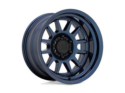 Black Rhino Guide Gloss Midnight Blue 6-Lug Wheel; 17x9; -10mm Offset (99-06 Silverado 1500)