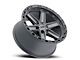 Black Rhino Henderson Gunblack 6-Lug Wheel; 17x9; 12mm Offset (99-06 Silverado 1500)