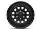 Black Rhino Outback Matte Black 6-Lug Wheel; 17x8.5; -10mm Offset (99-06 Silverado 1500)