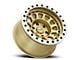 Black Rhino Primm Matte Gold with Machined Ring 6-Lug Wheel; 17x8.5; 0mm Offset (99-06 Silverado 1500)
