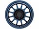 Black Rhino Rapid Midnight Blue 6-Lug Wheel; 17x9; 12mm Offset (99-06 Silverado 1500)