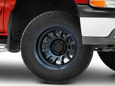 Black Rhino Rapid Midnight Blue 6-Lug Wheel; 18x9; 12mm Offset (99-06 Silverado 1500)