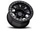 Black Rhino Riot Beadlock Matte Black 6-Lug Wheel; 17x8.5; 0mm Offset (99-06 Silverado 1500)