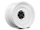 Black Rhino Solid Gloss White 6-Lug Wheel; 17x9.5; -12mm Offset (99-06 Silverado 1500)