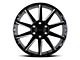 Black Rhino Typhoon Gloss Black Milled 6-Lug Wheel; 20x9.5; -18mm Offset (99-06 Silverado 1500)