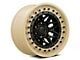 Black Rhino Alpha Matte Black with Sand Lip 6-Lug Wheel; 17x9; 0mm Offset (23-25 Canyon)