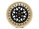 Black Rhino Alpha Matte Black with Sand Lip 6-Lug Wheel; 17x9; 0mm Offset (23-25 Canyon)