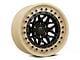 Black Rhino Alpha Matte Black with Sand Lip 6-Lug Wheel; 17x9; 0mm Offset (23-25 Canyon)