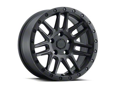 Black Rhino Arches Matte Black 6-Lug Wheel; 17x9.5; -18mm Offset (23-24 Canyon)