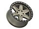 Black Rhino Attica Matte Bronze with Brass Bolts 6-Lug Wheel; 17x9; -18mm Offset (23-24 Canyon)