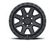 Black Rhino Baker Matte Black 6-Lug Wheel; 18x9; 12mm Offset (23-24 Canyon)
