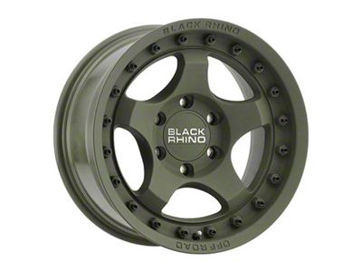 Black Rhino Bantam Olive Drab Green 6-Lug Wheel; 18x9; 12mm Offset (23-24 Canyon)