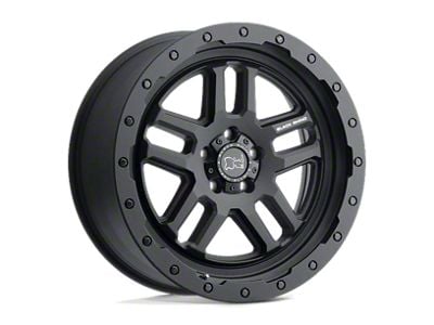 Black Rhino Barstow Textured Matte Black 6-Lug Wheel; 20x9.5; 0mm Offset (23-24 Canyon)