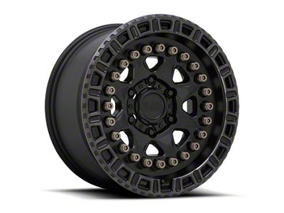 Black Rhino Carbine Matte Black with Machined Tinted Ring and Bronze Bolts 6-Lug Wheel; 20x9; 0mm Offset (23-24 Canyon)
