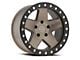 Black Rhino Crawler Matte Bronze with Black Lip 6-Lug Wheel; 18x9.5; -18mm Offset (23-25 Canyon)