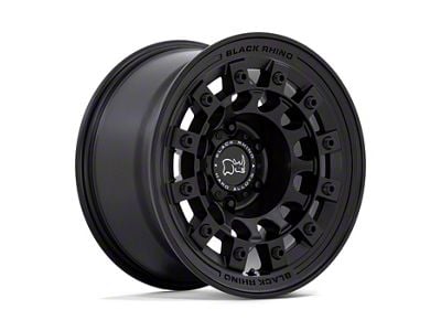 Black Rhino Fuji Matte Black 6-Lug Wheel; 17x9; -12mm Offset (23-25 Canyon)