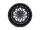 Black Rhino Fury Gloss Black 6-Lug Wheel; 20x9.5; 12mm Offset (23-24 Canyon)