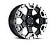 Black Rhino Gauntlet Gloss Black Machined 6-Lug Wheel; 18x9; -18mm Offset (23-25 Canyon)