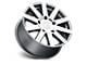 Black Rhino Journey Gloss Gunmetal with Mirror-Cut Face 6-Lug Wheel; 18x8; 48mm Offset (23-24 Canyon)