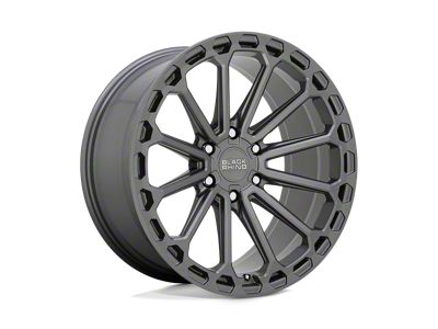 Black Rhino Kaizen Matte Gunmetal 6-Lug Wheel; 20x9.5; 12mm Offset (23-24 Canyon)