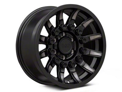 Black Rhino Mission Matte Black with Machined Tinted Spokes 6-Lug Wheel; 20x9; 12mm Offset (15-22 Canyon)