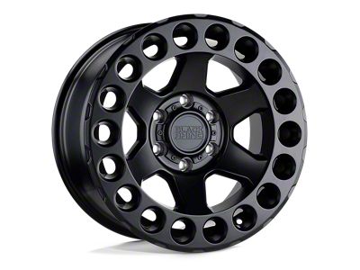 Black Rhino Odessa Matte Black 6-Lug Wheel; 17x9.5; 12mm Offset (15-22 Canyon)