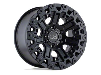 Black Rhino Ozark Matte Black 6-Lug Wheel; 17x9.5; 12mm Offset (15-22 Canyon)