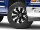 Black Rhino Pinatubo Gloss Black Milled 6-Lug Wheel; 20x12; -44mm Offset (23-24 Canyon)