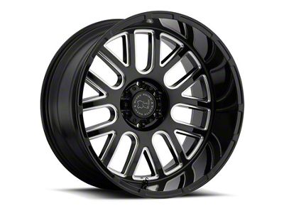 Black Rhino Pismo Gloss Black Milled 6-Lug Wheel; 18x9.5; -18mm Offset (23-24 Canyon)