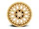 Black Rhino Raid Gold 6-Lug Wheel; 20x9.5; 12mm Offset (23-24 Canyon)