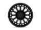 Black Rhino Raid Matte Black 6-Lug Wheel; 17x8.5; 0mm Offset (15-22 Canyon)