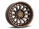 Black Rhino Raid Matte Bronze 6-Lug Wheel; 17x8.5; 0mm Offset (23-24 Canyon)