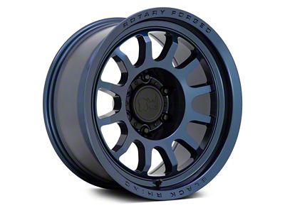 Black Rhino Rapid Midnight Blue 6-Lug Wheel; 17x8.5; 0mm Offset (23-24 Canyon)