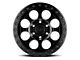 Black Rhino Riot Beadlock Matte Black 6-Lug Wheel; 17x8.5; 0mm Offset (23-24 Canyon)