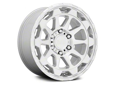 Black Rhino Rotor Gloss Silver 6-Lug Wheel; 18x9; 12mm Offset (23-25 Canyon)