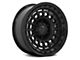 Black Rhino Sahara Matte Black with Gloss Black Lip 6-Lug Wheel; 17x9; 0mm Offset (23-24 Canyon)