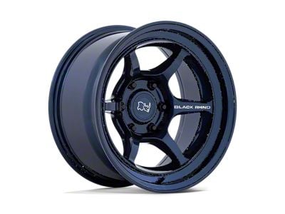 Black Rhino Shogun Gloss Midnight Blue 6-Lug Wheel; 17x8.5; 20mm Offset (15-22 Canyon)