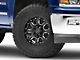 Black Rhino Sierra Gloss Black Milled 6-Lug Wheel; 17x9; -12mm Offset (23-24 Canyon)