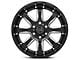 Black Rhino Sierra Gloss Black Milled 6-Lug Wheel; 20x10; -12mm Offset (23-24 Canyon)