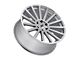 Black Rhino Spear Silver 6-Lug Wheel; 22x9.5; 25mm Offset (23-24 Canyon)